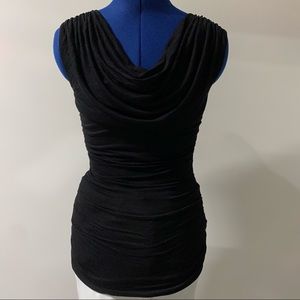 Express black elegant sleeveless top size XS